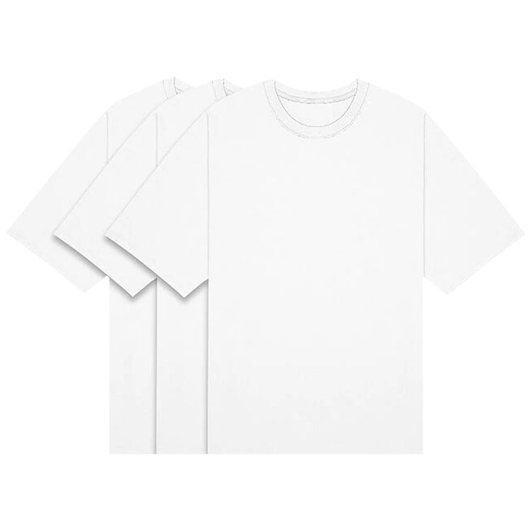Fear of God Essentials Three Pack T Shirts White