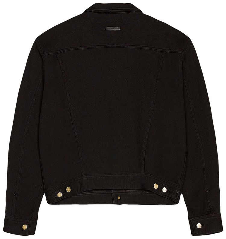 Fear of God French Terry Trucker Jacket Black