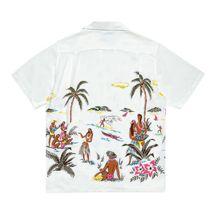 CLOT Kona Bay Hawaii Shirt White