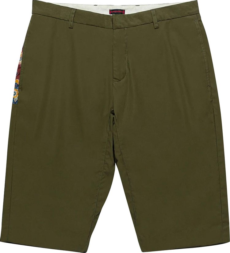 CLOT Tailored Shorts Olive