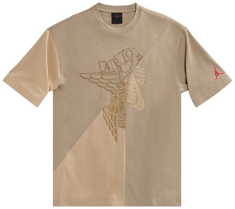 Cactus Jack by Travis Scott x Jordan Short Sleeve T Shirt KhakiDesert