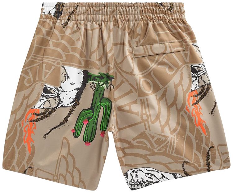 Cactus Jack by Travis Scott x Jordan Pool Short Khaki