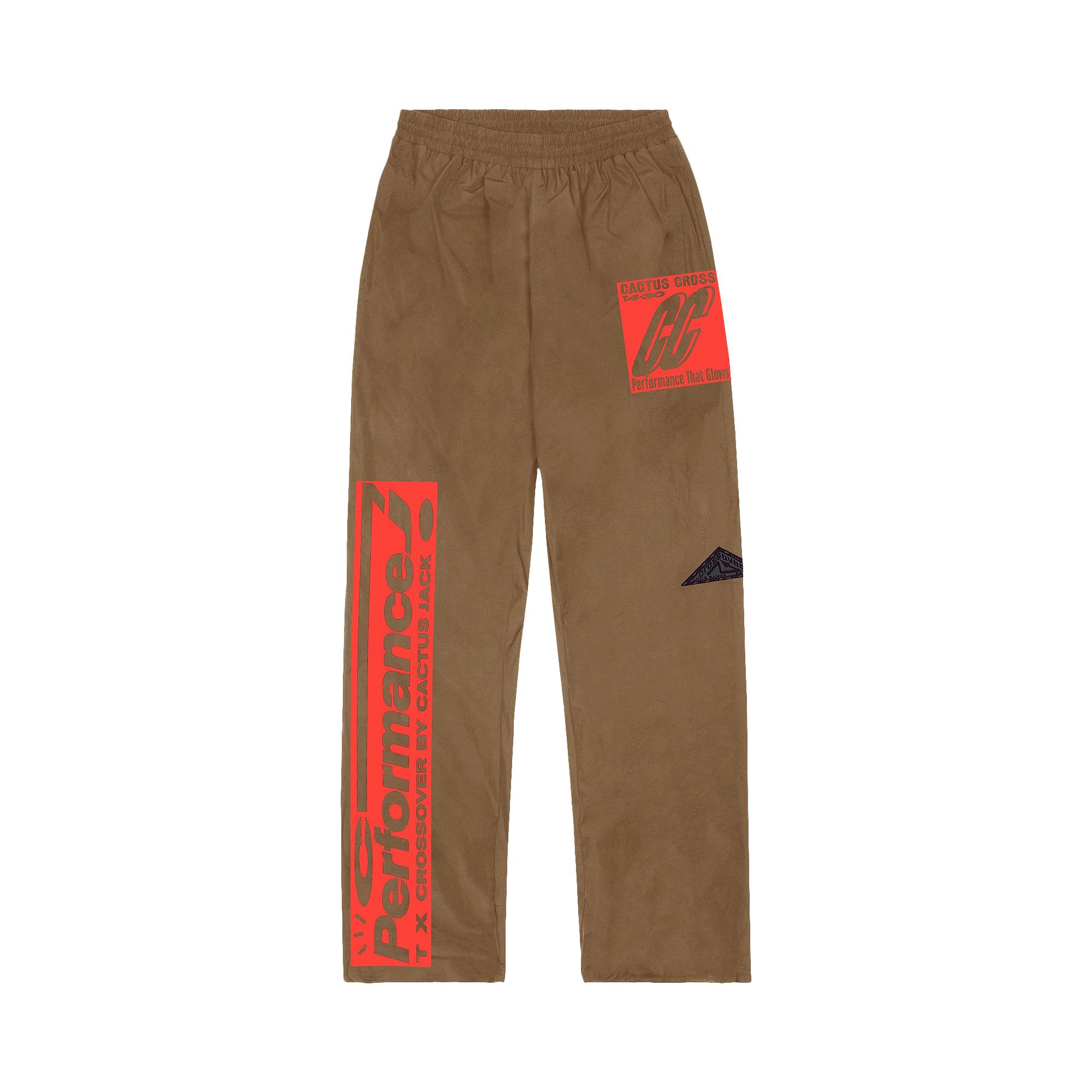 Buy Cactus Jack by Travis Scott Performance Pants 'Brown