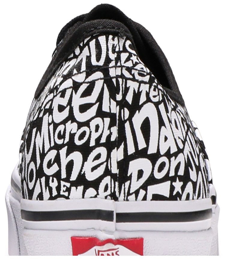 A Tribe Called Quest x Vans Authentic Tracklist