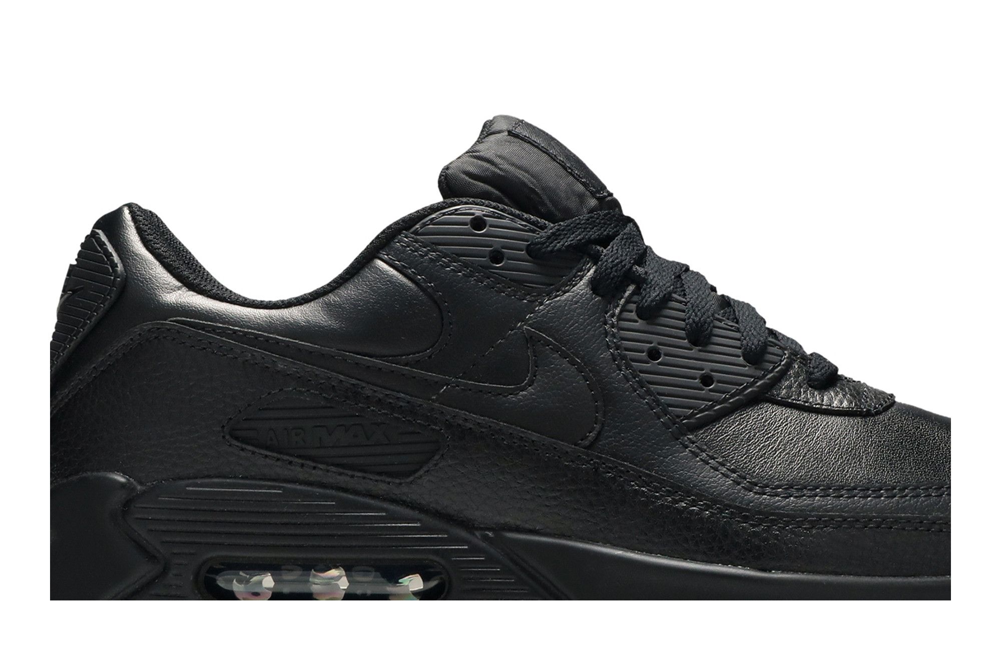 Buy Air Max 90 Leather Triple Black CZ5594 001 GOAT UK
