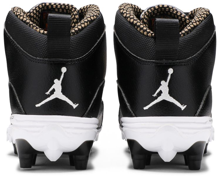 Air Jordan 10 TD Mid Black Metallic Gold