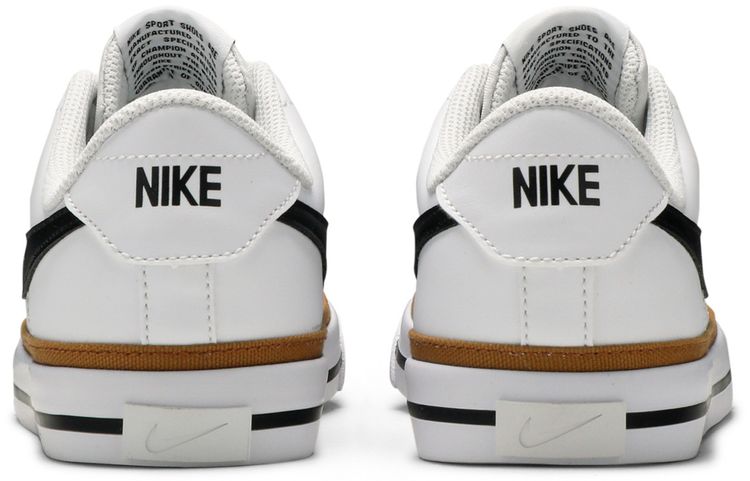 Nike Court Legacy GS White Desert Ochre