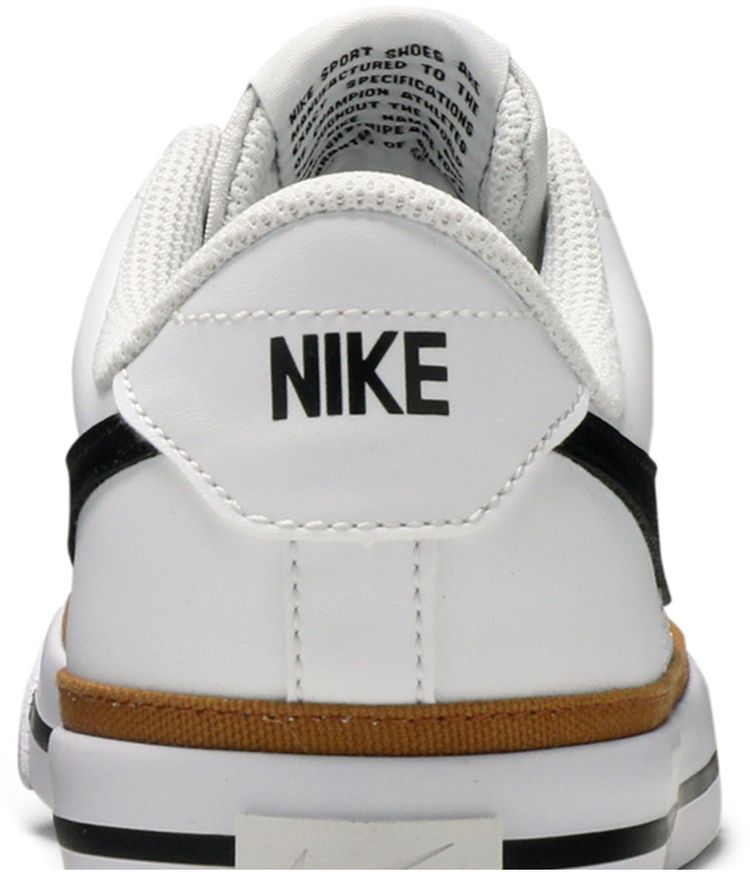 Nike Court Legacy GS White Desert Ochre