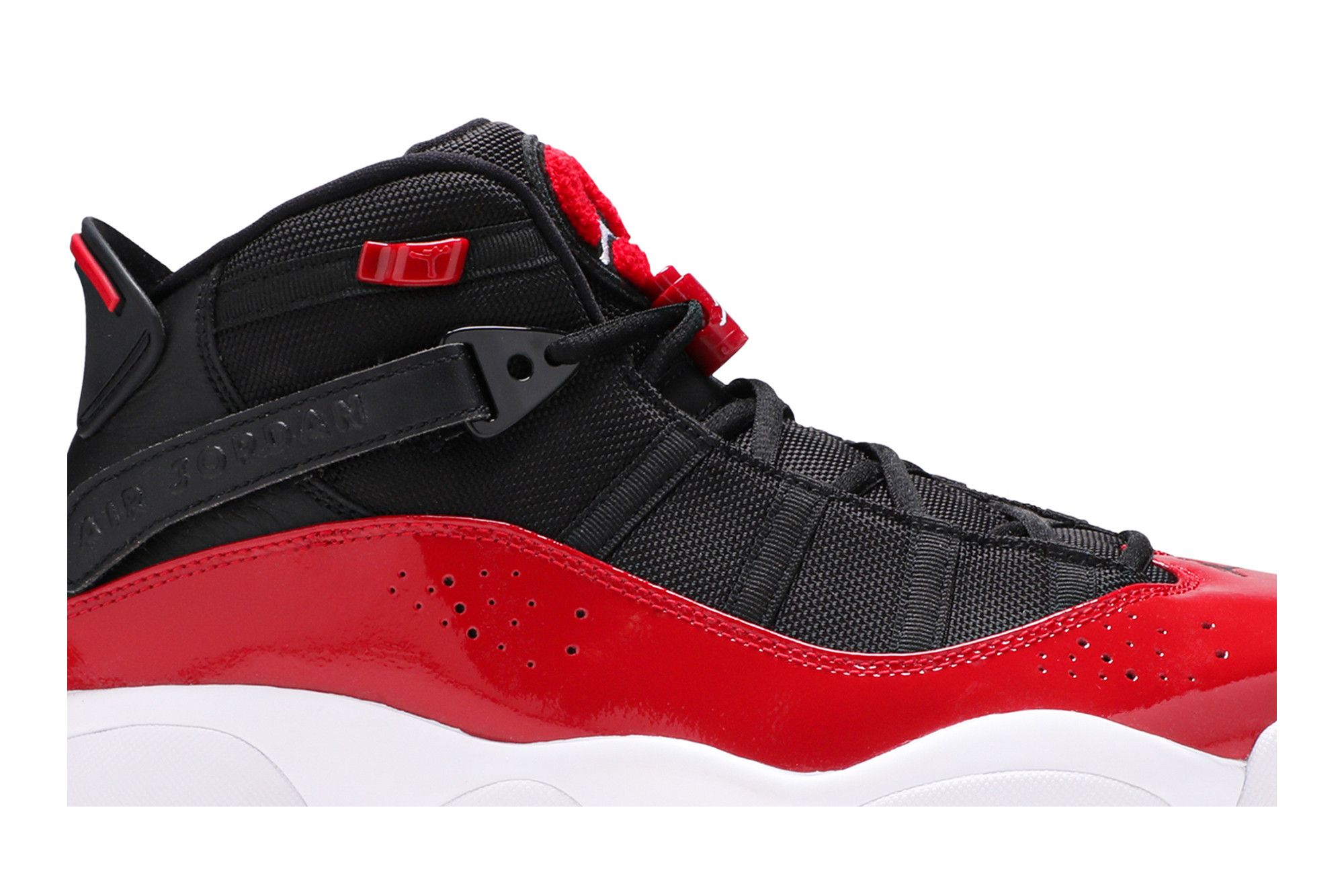 Red jordan 6s clearance