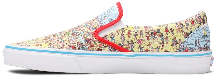 Vans Wheres Waldo x Classic Slip On Find Steve