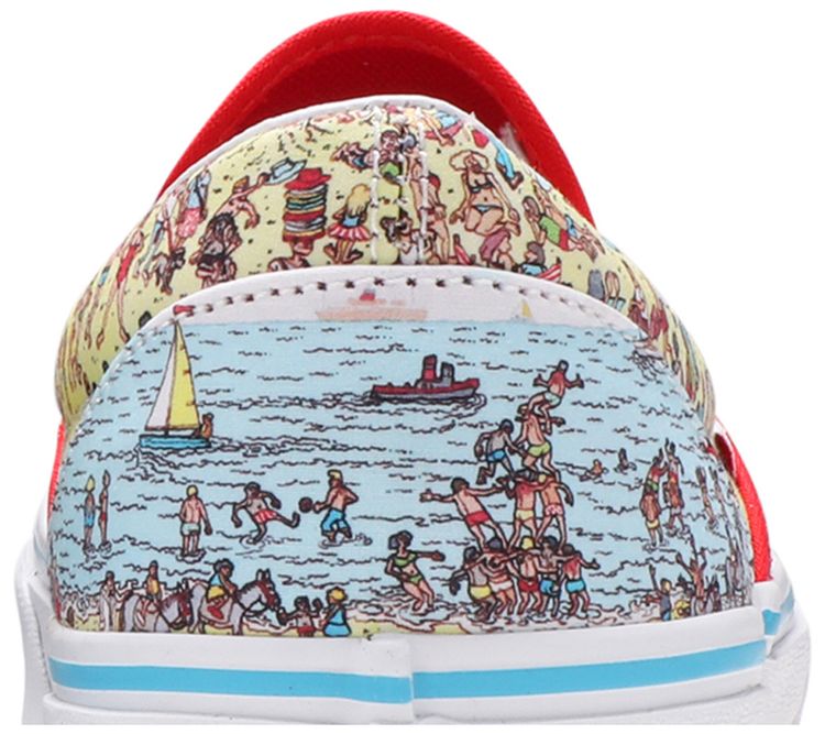 Vans Wheres Waldo x Classic Slip On Find Steve