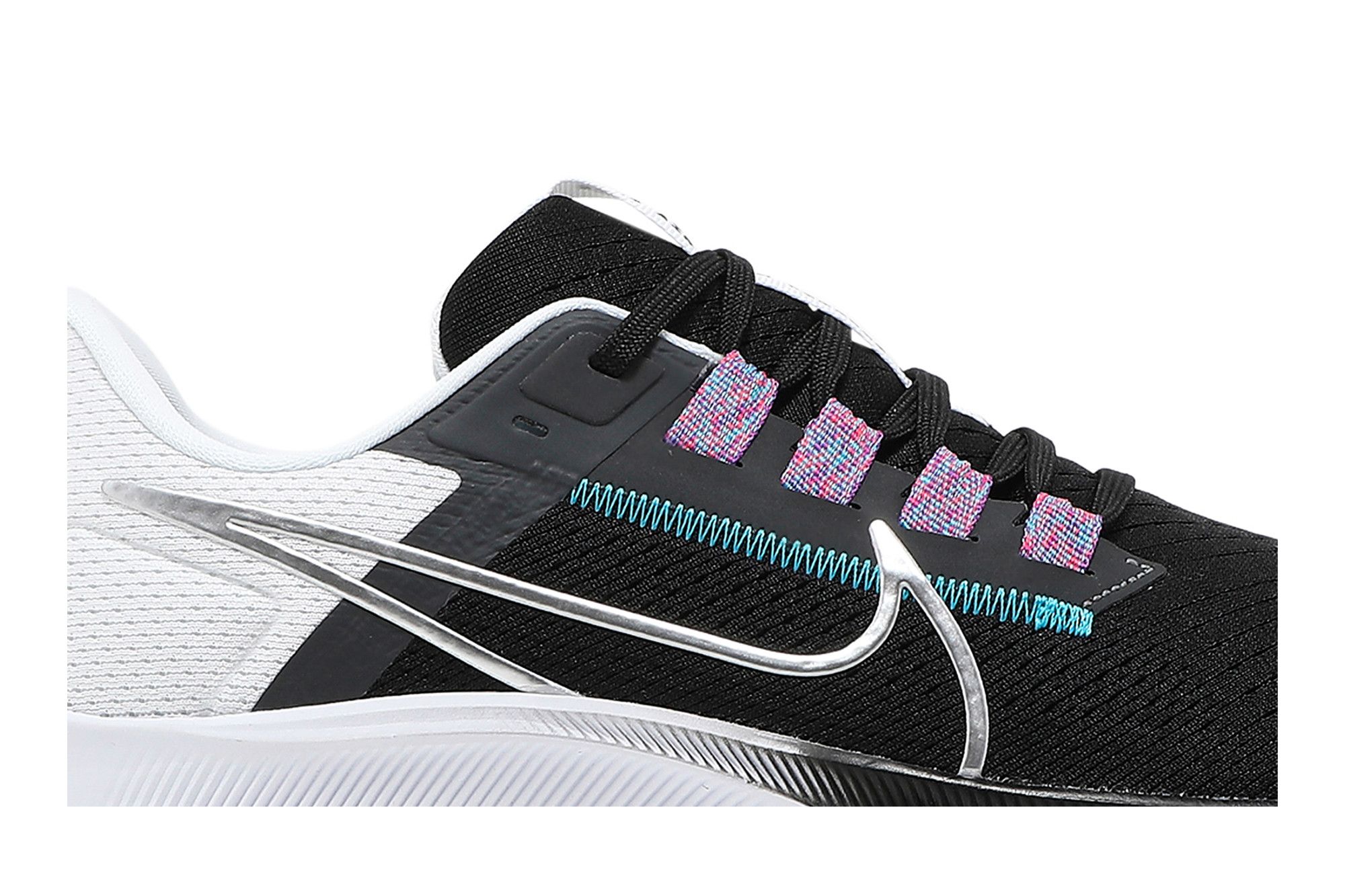 Size 14.0 Air Zoom Pegasus 38 Black Metallic Silver