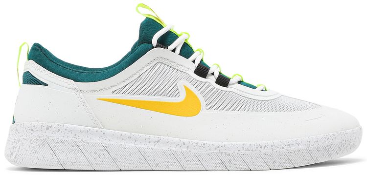 Nyjah Free 2 SB White Geode Teal Gold