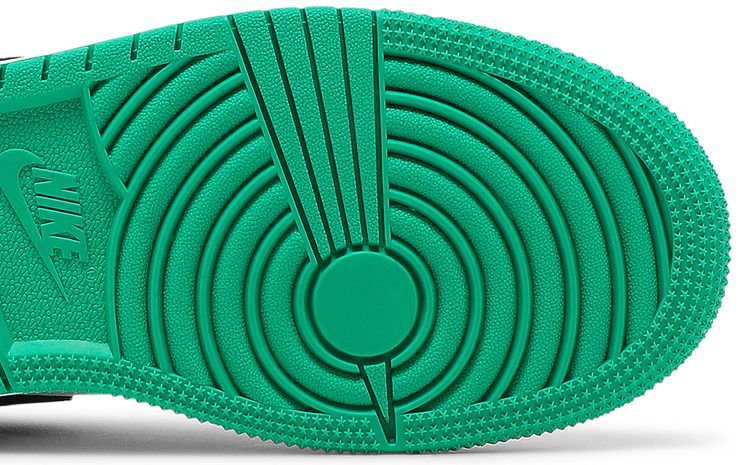 Air Jordan 1 Low GS White Lucky Green