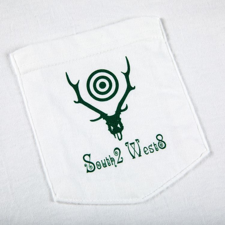 Supreme x SOUTH2 WEST8 Long Sleeve Pocket Tee White