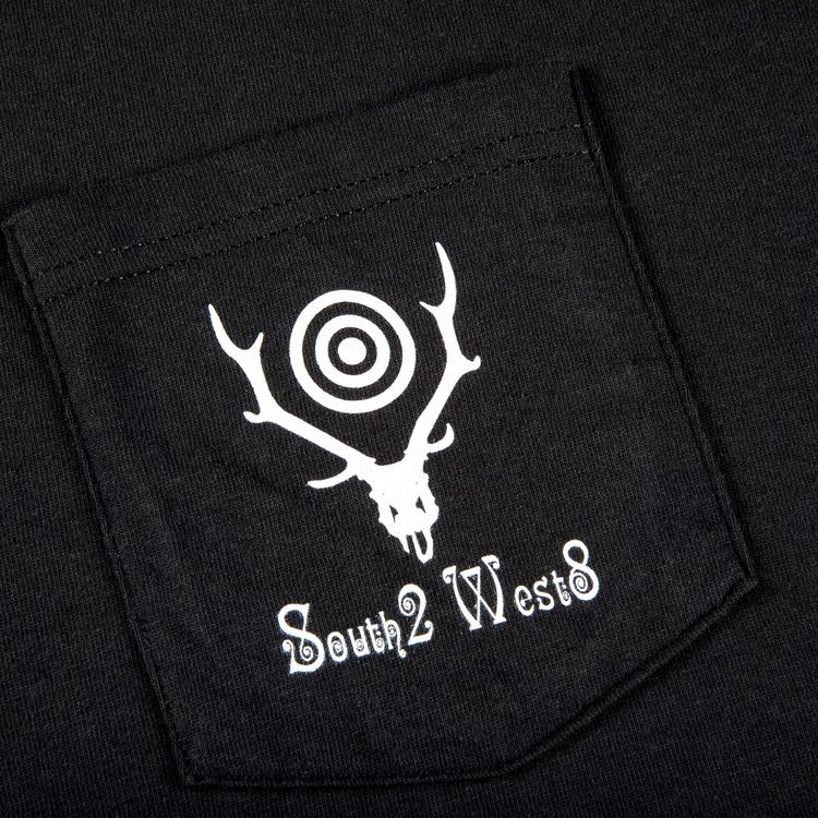 Supreme x SOUTH2 WEST8 Long Sleeve Pocket Tee Black