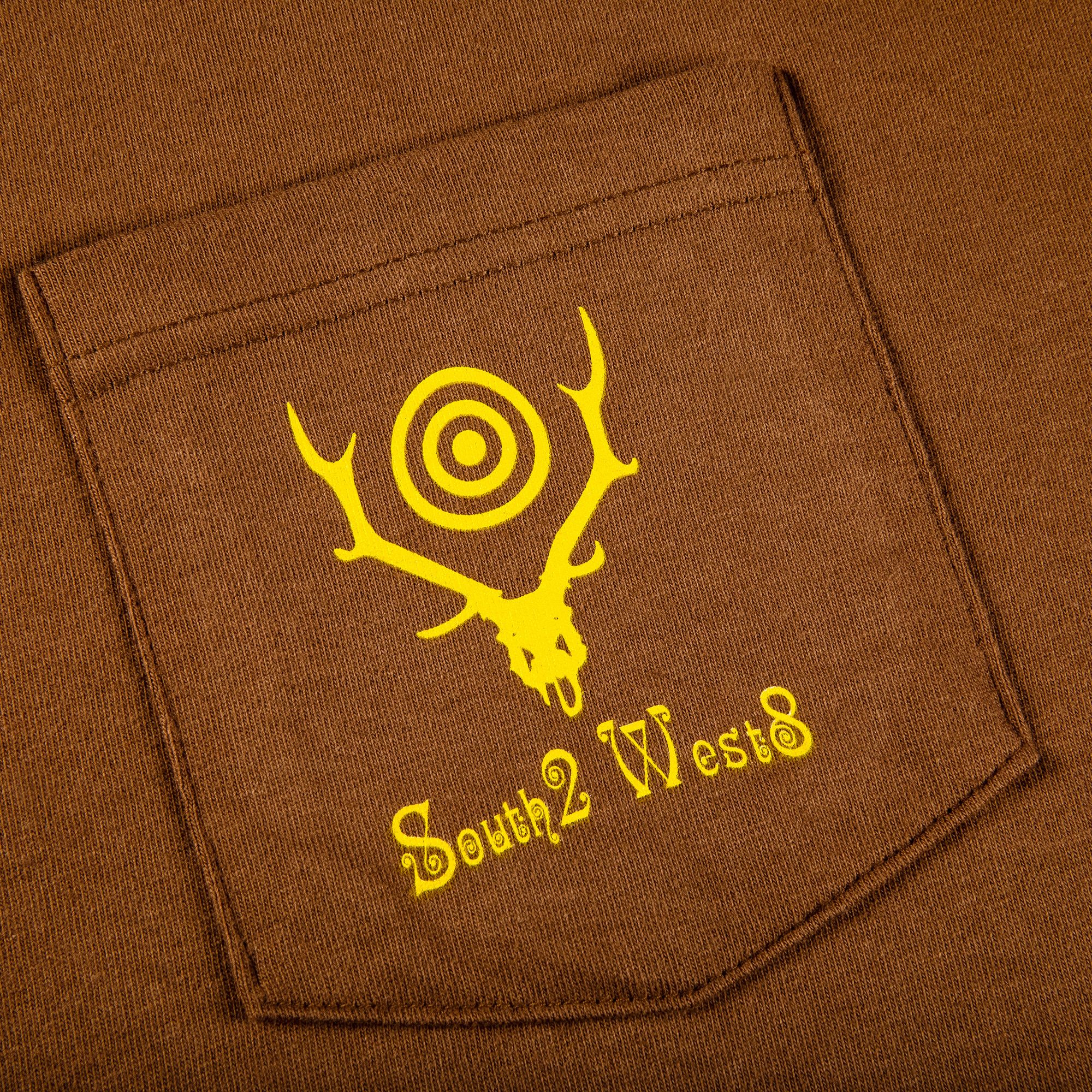 レビュー高評価商品 Buy 'Brown Tee Pocket Long-Sleeve WEST8 SOUTH2 x Supreme トップス