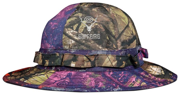 Supreme x SOUTH2 WEST8 Jungle Hat Camo