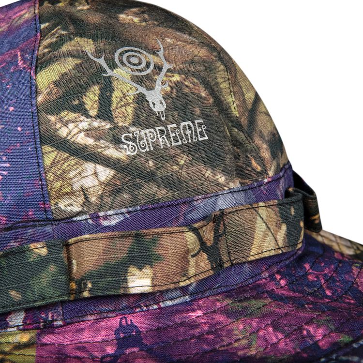 Supreme x SOUTH2 WEST8 Jungle Hat Camo