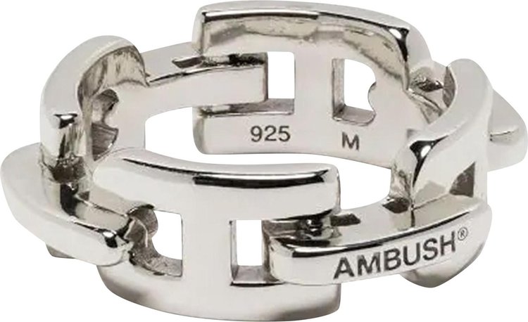 Ambush A Chain Ring Silver