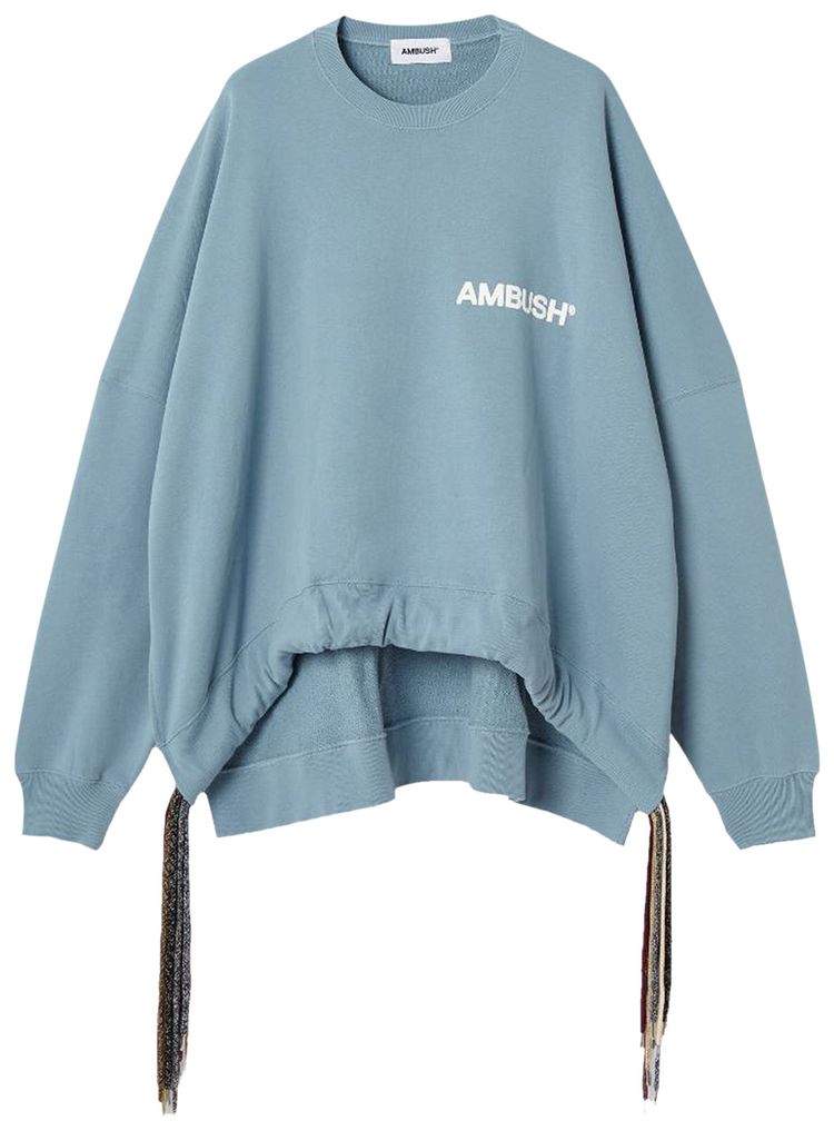 Ambush Mutlicord Crewneck Sweatshirt Light Blue