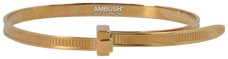 Ambush Zip Tie Bracelet Gold