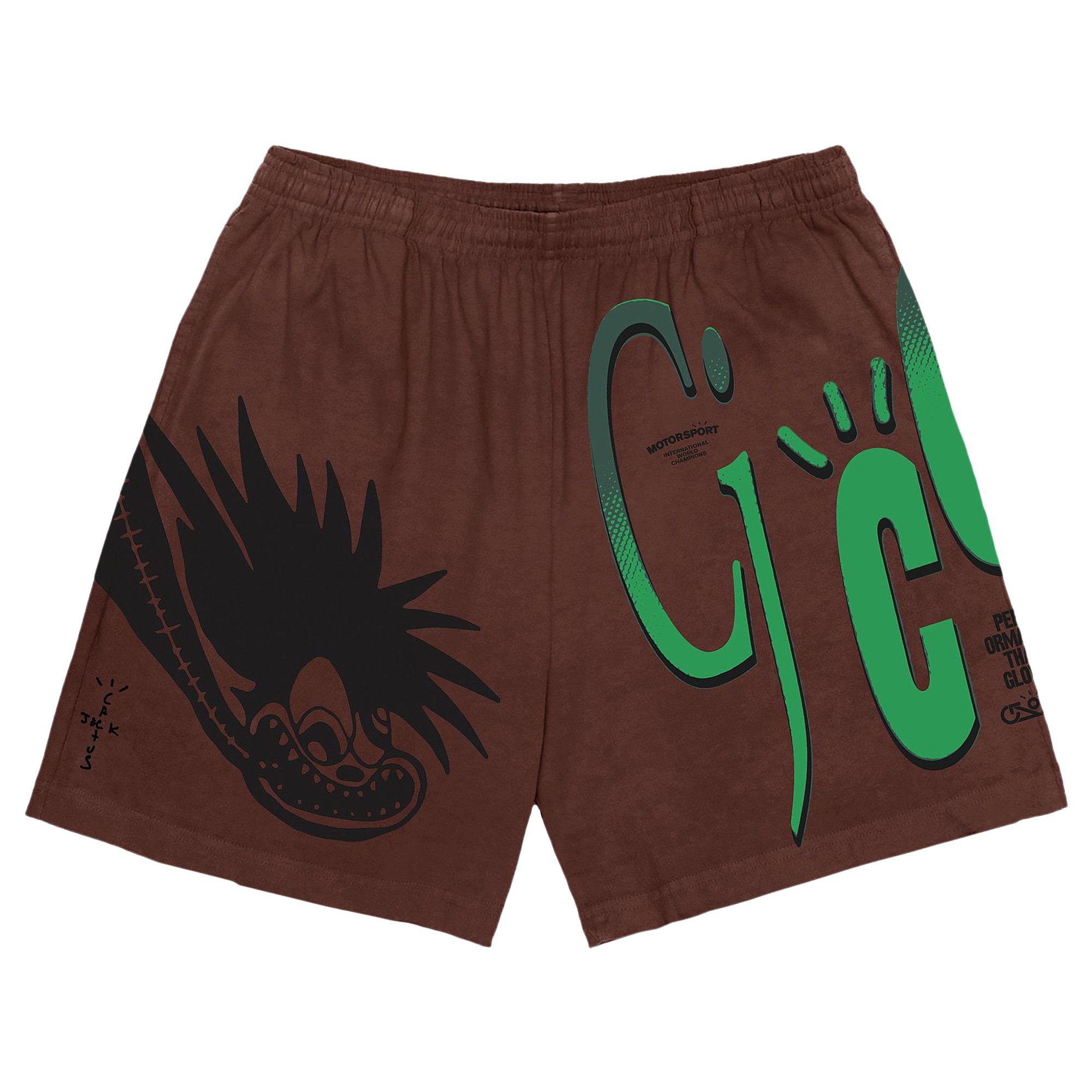 【新品】Cactus Jack “Sun Shorts” Brown Travis Scott Cactus jack sun shorts | Grailed