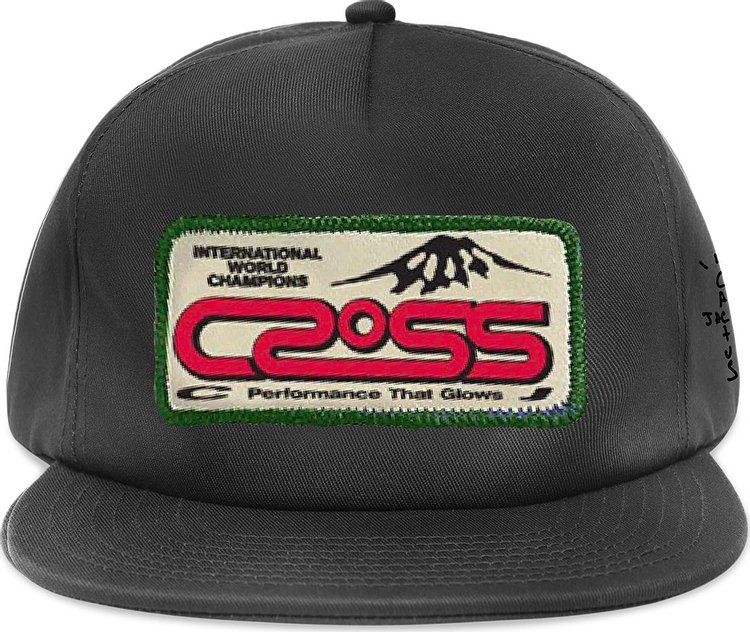 Cactus Jack by Travis Scott Cross Hat Grey