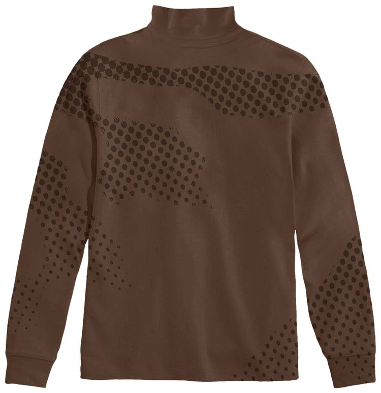 Cactus Jack by Travis Scott CC Sport Mock Neck Brown