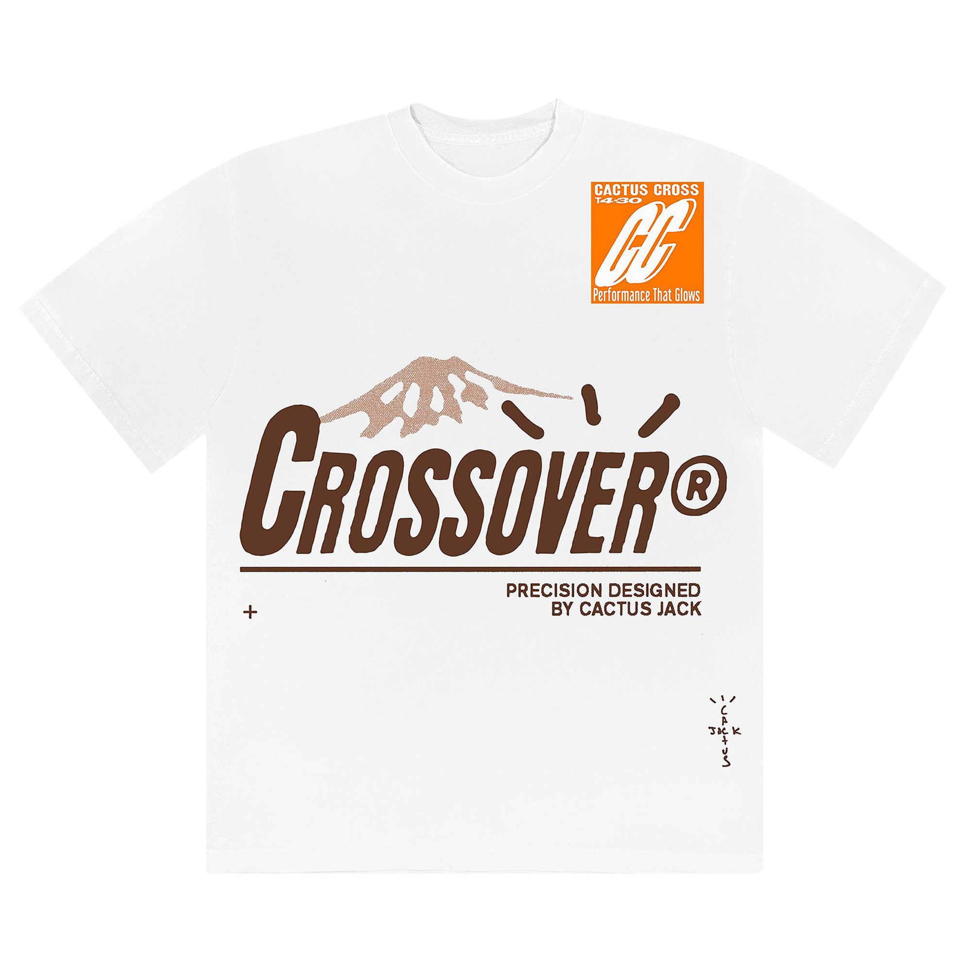 Buy Cactus Jack by Travis Scott Crossover Tee 'White' - CJJ6
