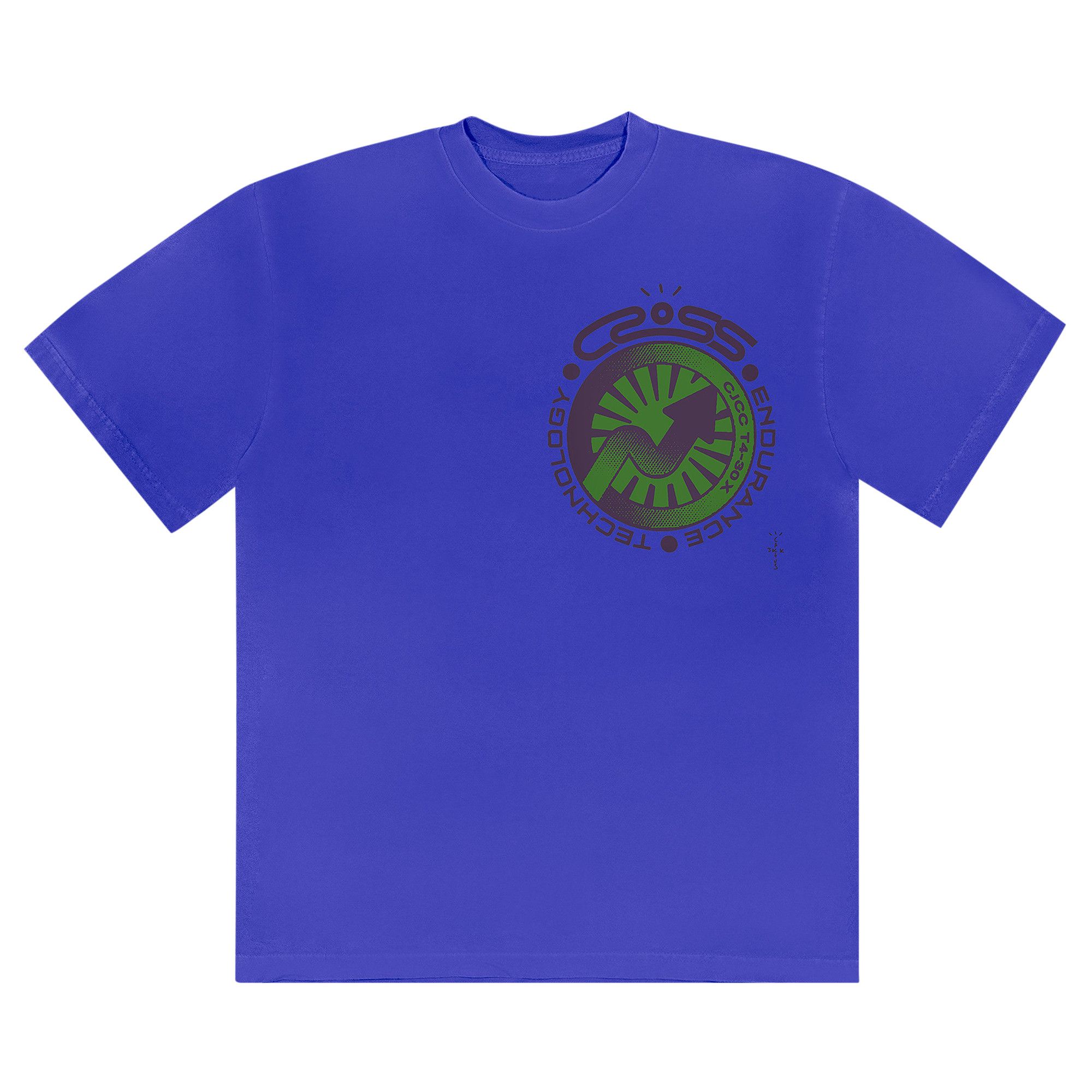 新作【CACTUS JACK】TRAVIS SCOTT XCACTUS JACK CROSS TECH TEE Buy Cactus Jack by Travis Scott Cross Tech Tee I 'Royal