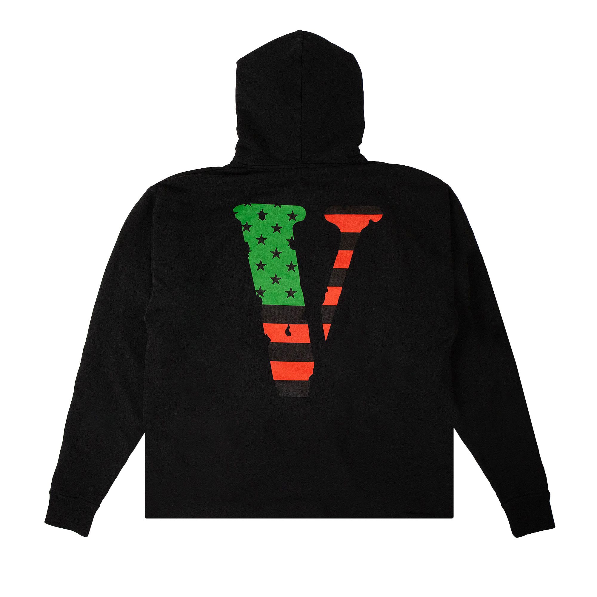 Green vlone hoodie cheap