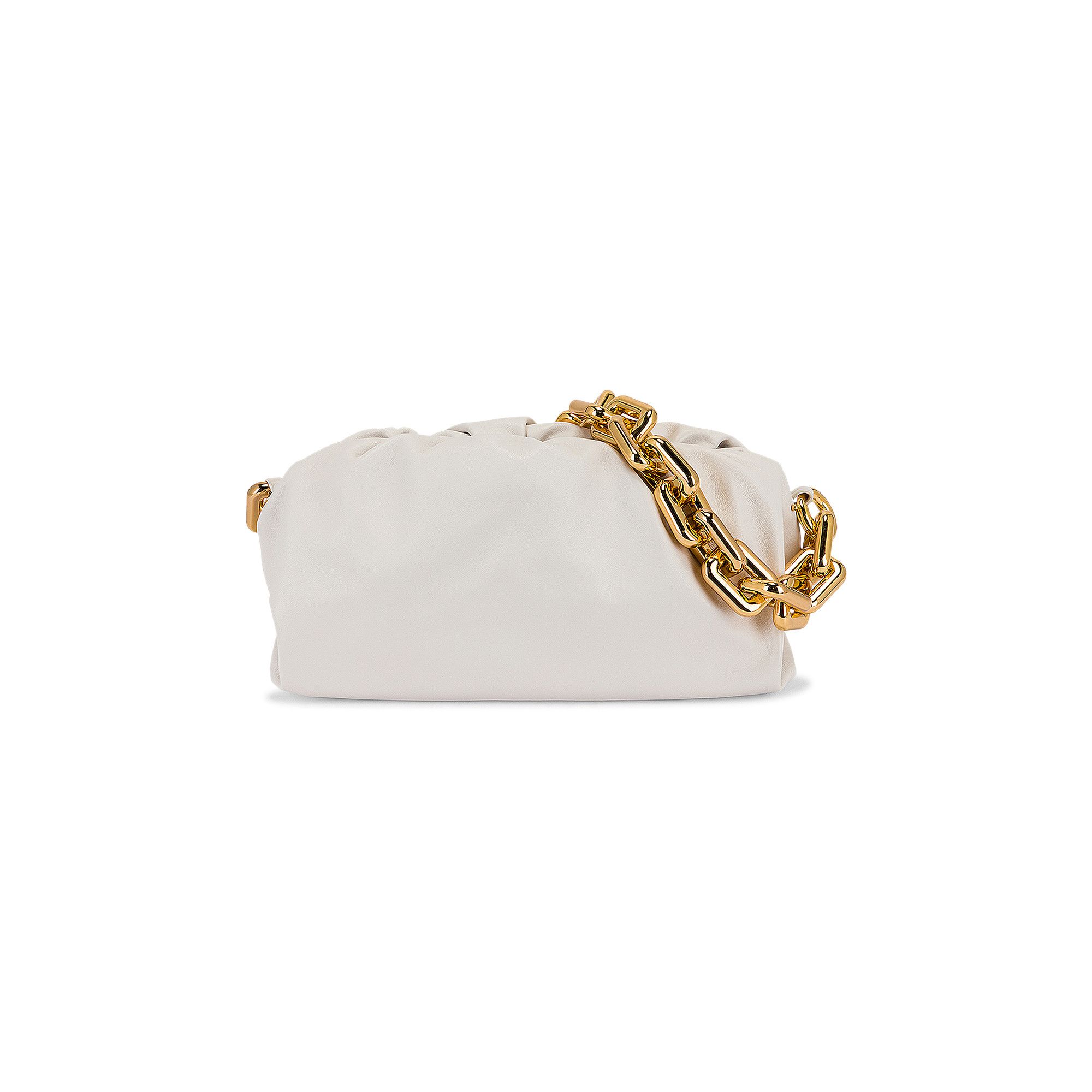 Buy Bottega Veneta The Chain Pouch 'Chalk/Gold' - 620230
