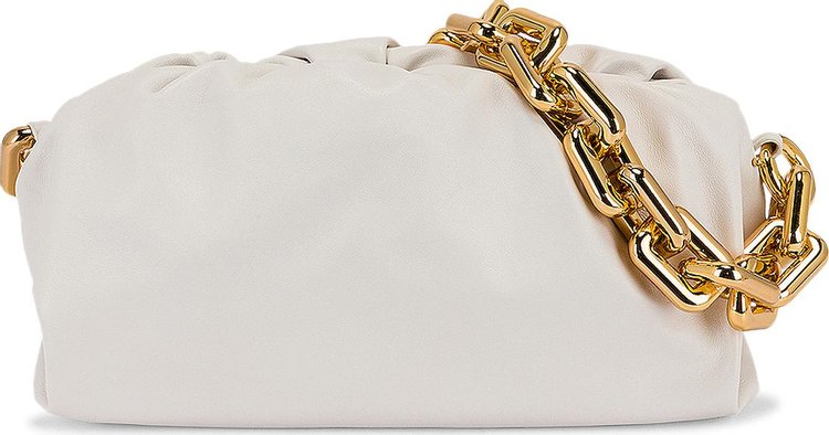 Bottega Veneta The Chain Pouch ChalkGold