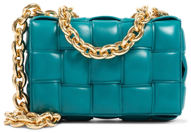 Bottega Veneta Chain Cassette Bag MallardGold