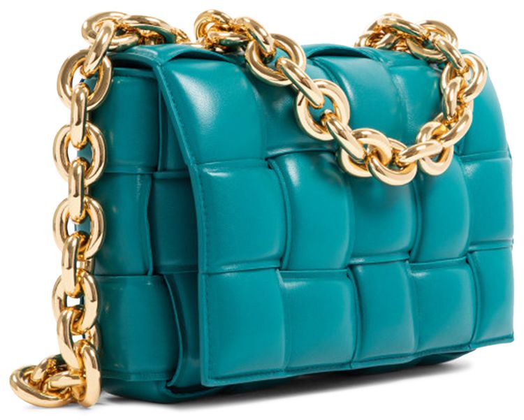 Bottega Veneta Chain Cassette Bag MallardGold