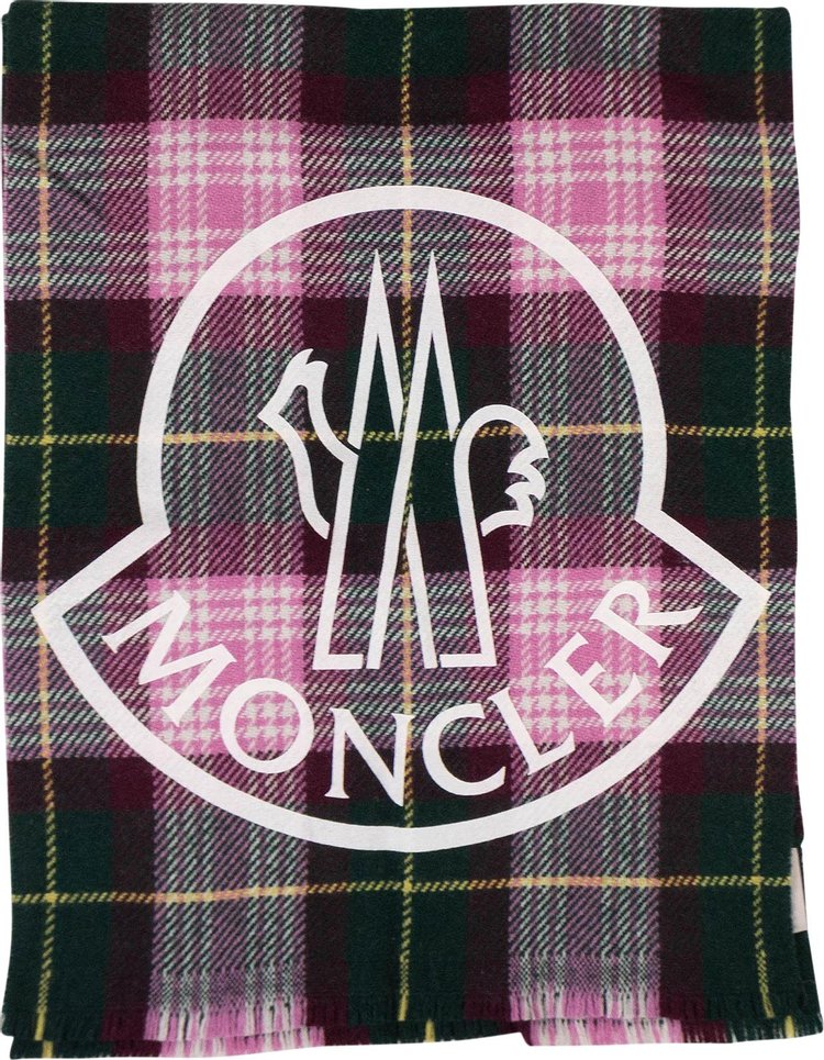 Moncler Plaid Scarf Multi