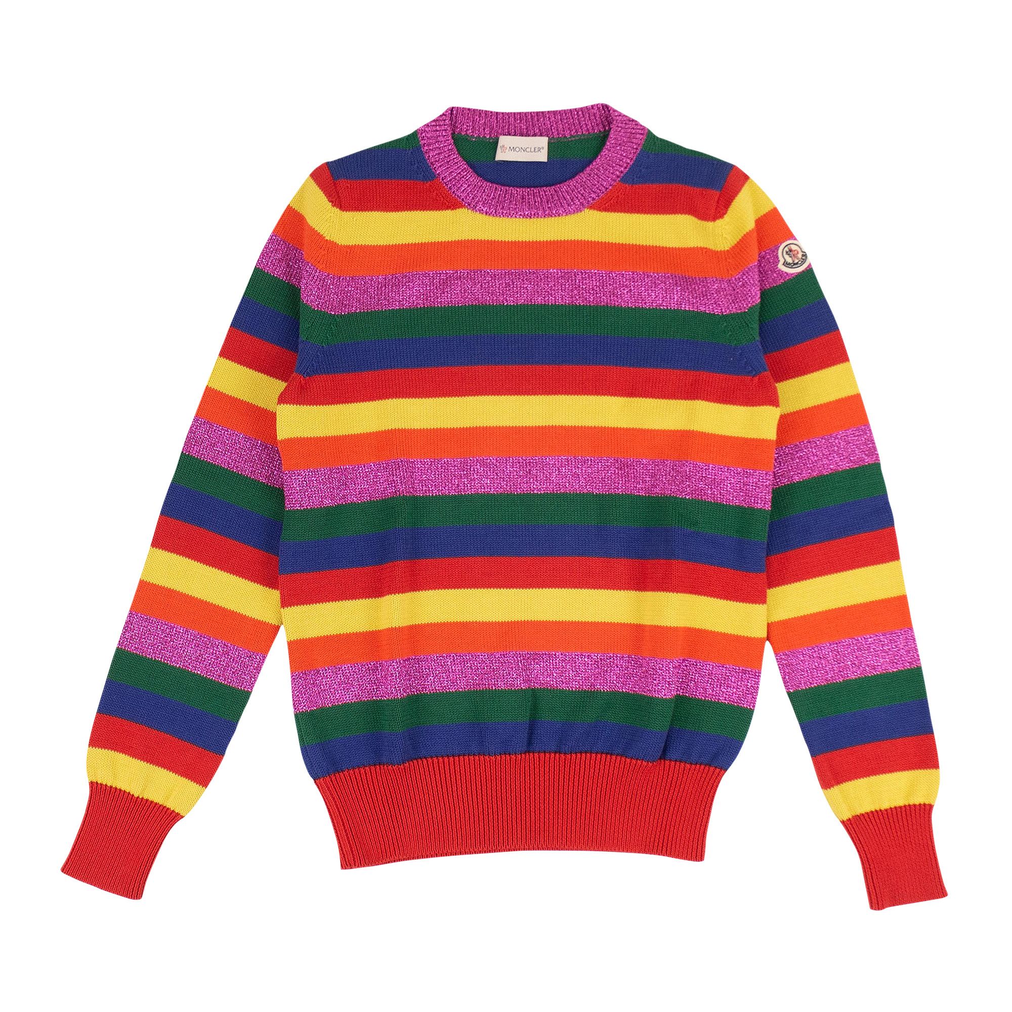 トップス [koya ] Moncler-Striped Knit Sweater Buy Moncler Striped Knit Sweater 'Multi' - 90941 00 9390H 490 | GOAT