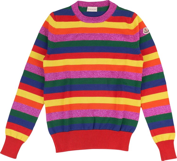 Moncler Striped Knit Sweater Multi