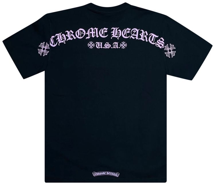 Chrome Hearts x Matty Boy PPO Script Short Sleeve Shirt BlackPink