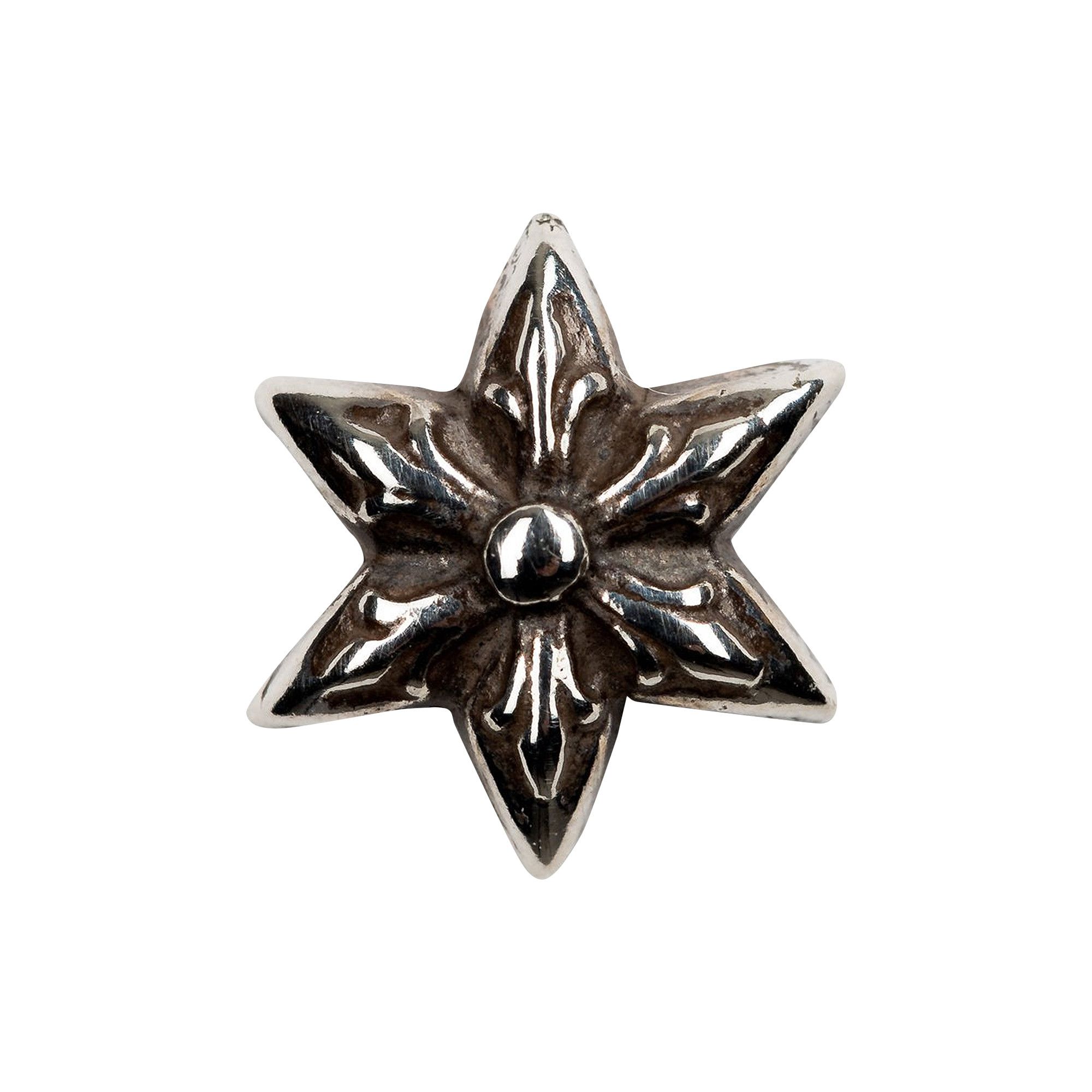 Buy Chrome Hearts Six Point Star Stud Earring Silver 1383 100000606SPSS SILV GOAT UK