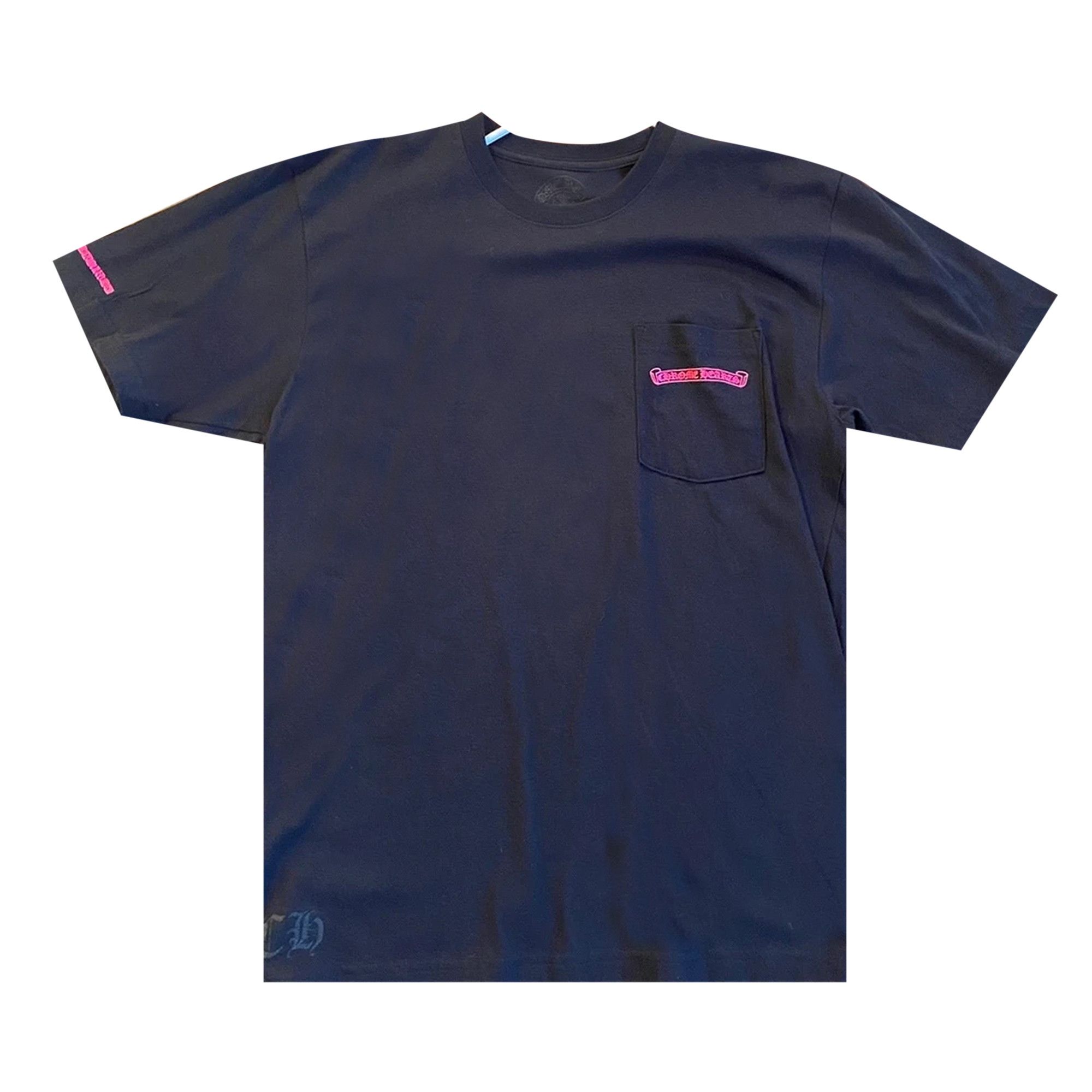 Buy Chrome Hearts Hollywood T-Shirt 'Black/Pink' - 1383