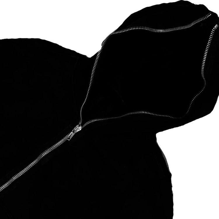 Rick Owens DRKSHDW Sisyphus Gimp Hoodie Black