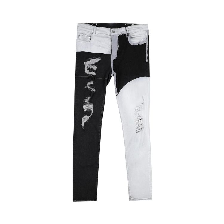 Buy Rick Owens Tecuatl Tyrone Cut Jeans 