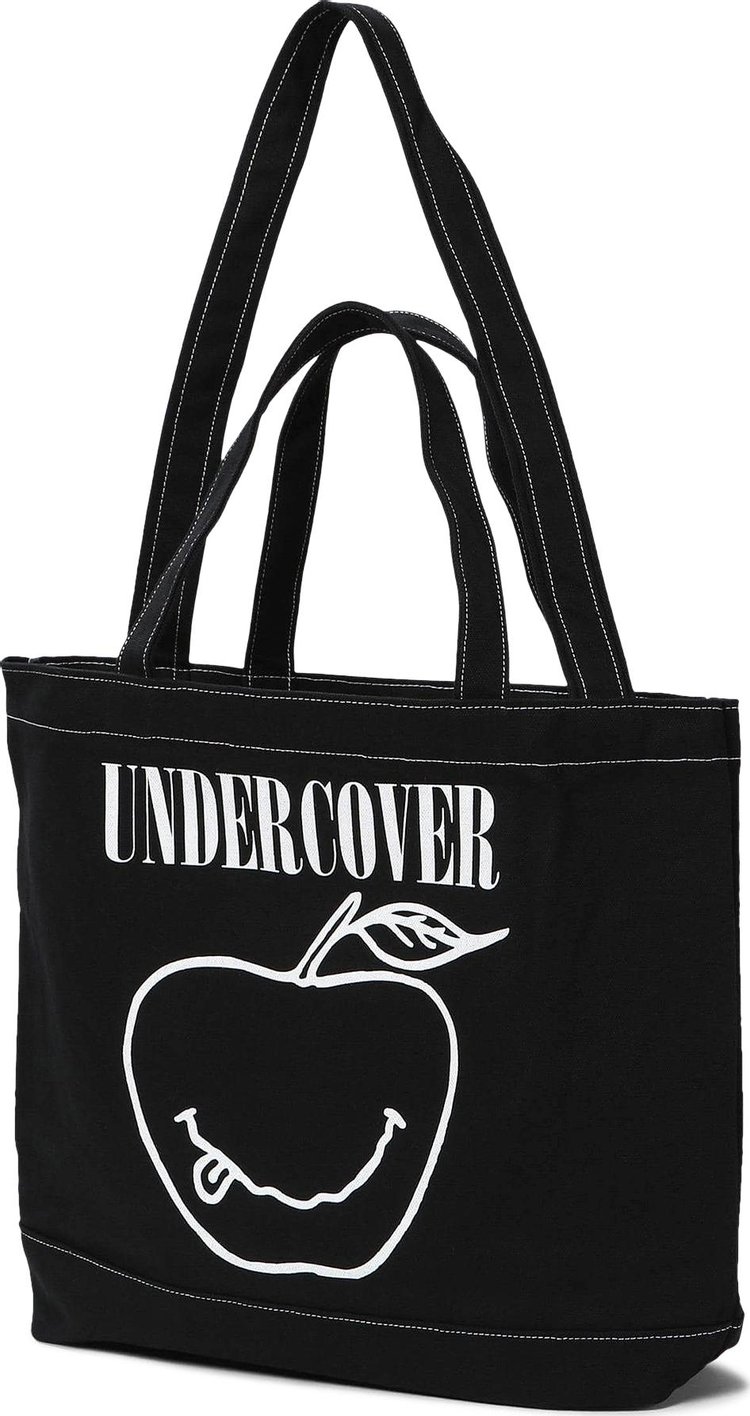 Undercover Apple Logo Tote Bag 'Black'
