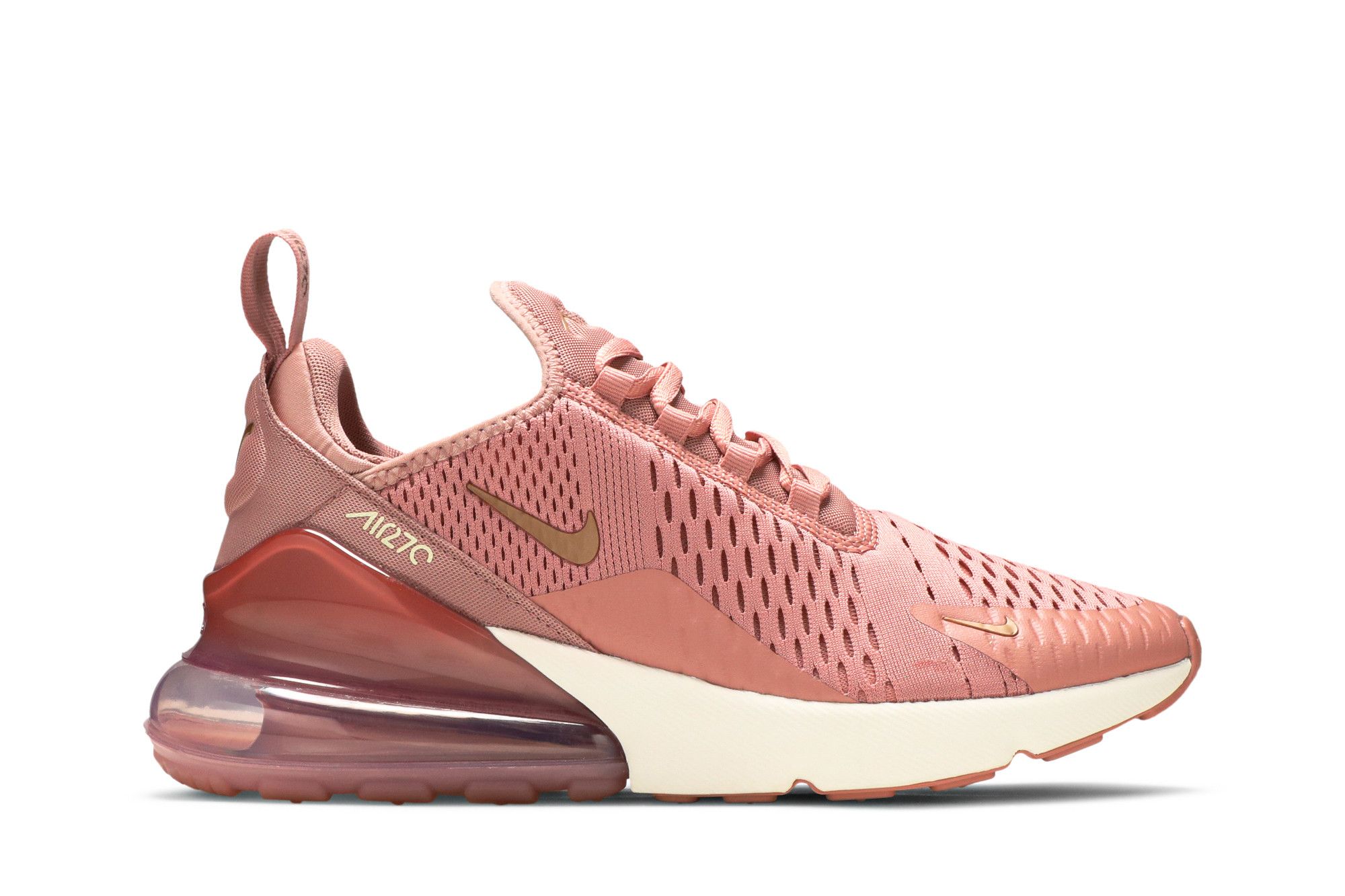 Nike air max 270 womens rust pink deals