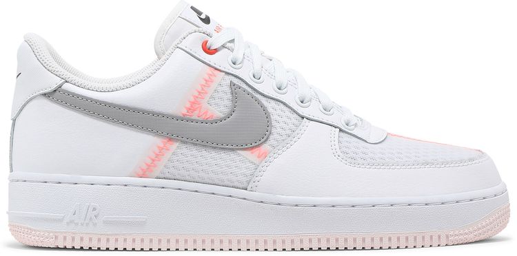 Nike Air Force 1 Low Transparent White Grey