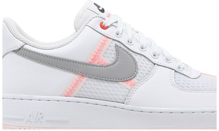 Nike Air Force 1 Low Transparent White Grey