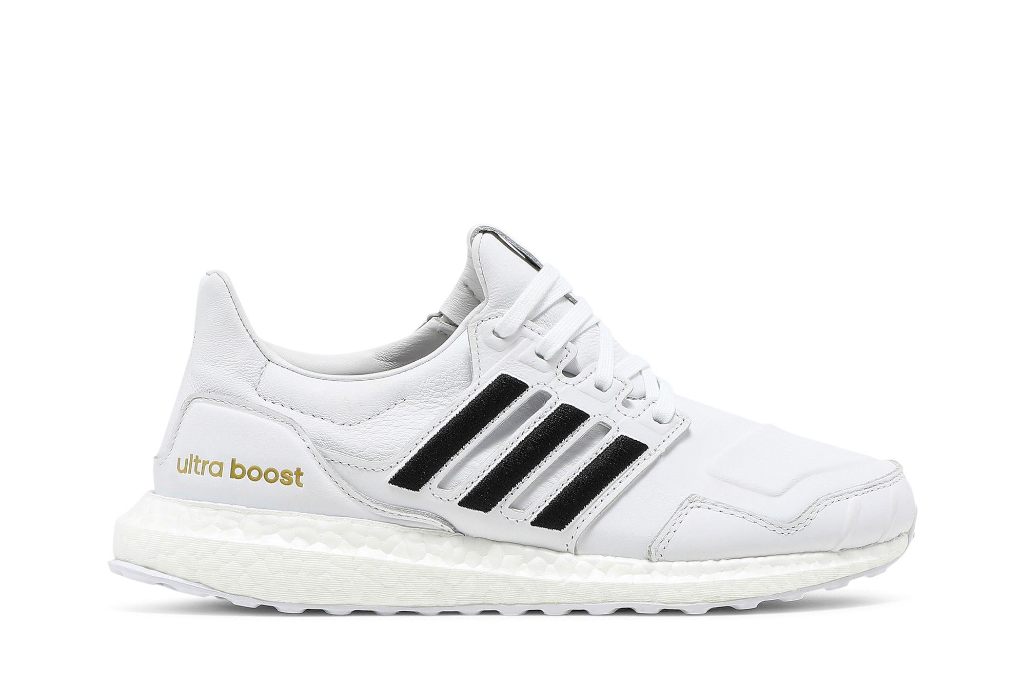 Leather adidas boost deals
