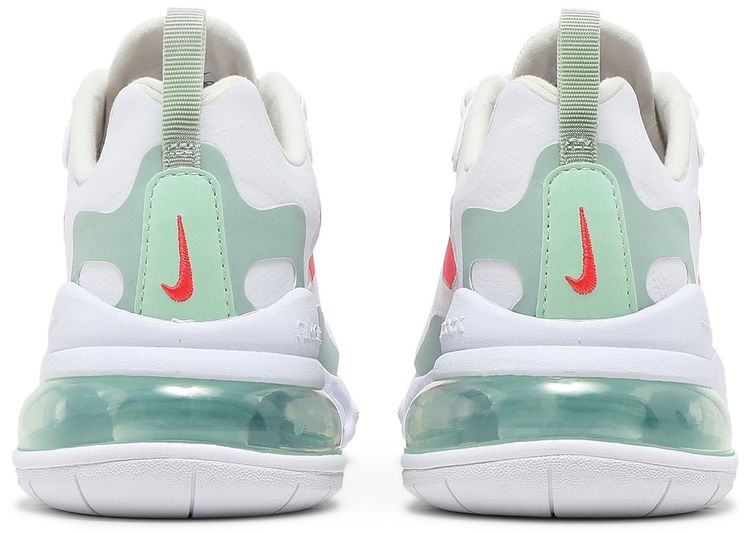 Nike Wmns Air Max 270 React White Pistachio Crimson
